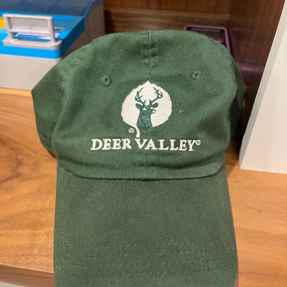 Deer Valley Forest Green Cap